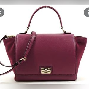 Kate Spade Magnolia Park Laurel satchel plum